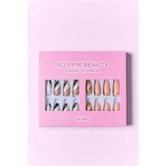 SO PINK BEAUTY Press On Nails 2 Packs - Picture 2 of 16